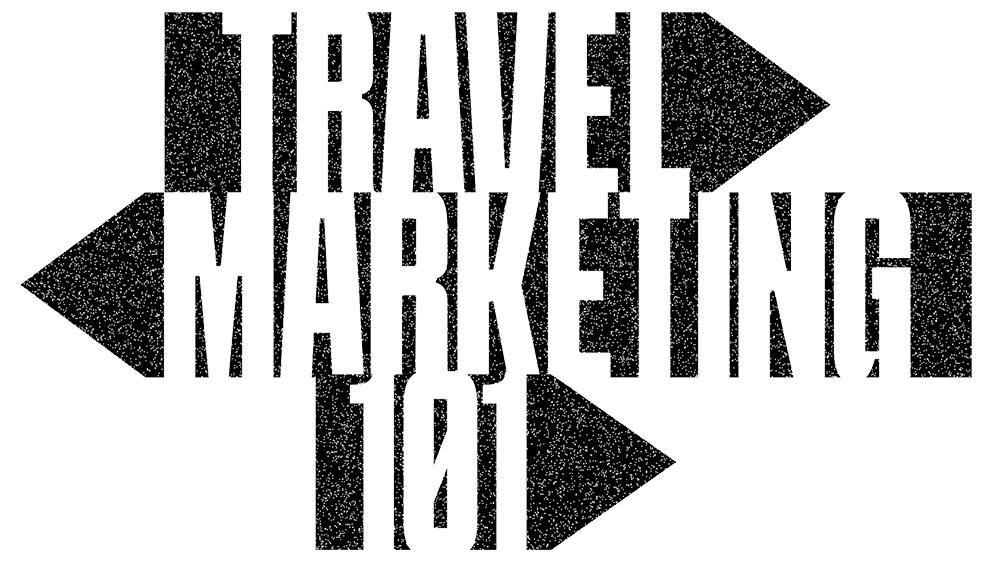 Travel Marketing 101 logo symbolizing innovative travel marketing and expert industry guidance.